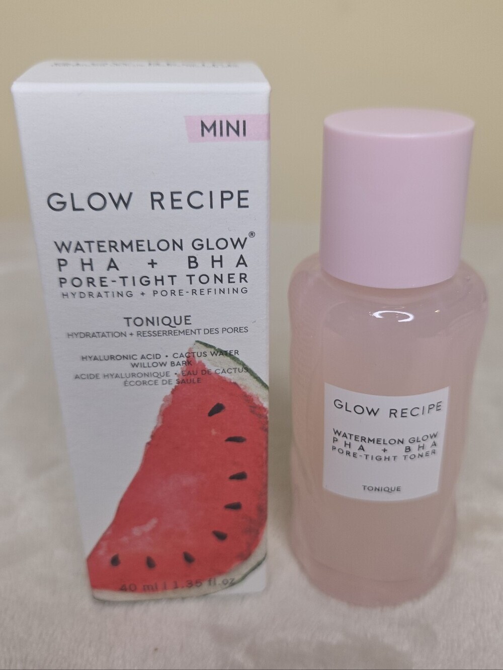 Glow Recipe Watermelon Glow PHA + BHA Pore-Tight Toner Mini